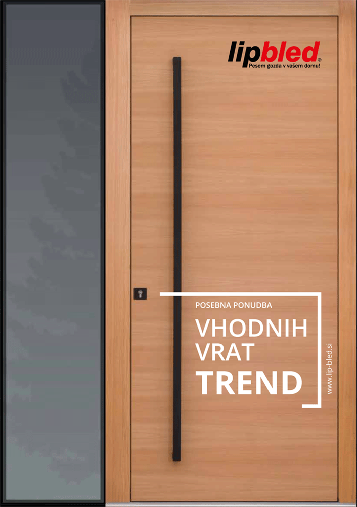 posebna ponudba VHODNIH VRAT TREND LIP BLED